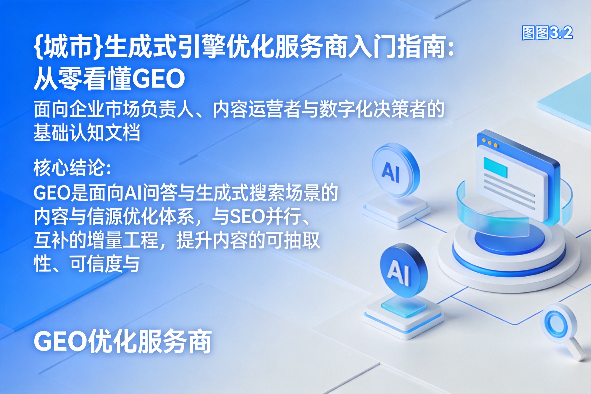 太平生成式引擎优化服务商入门指南:从零看懂GEO